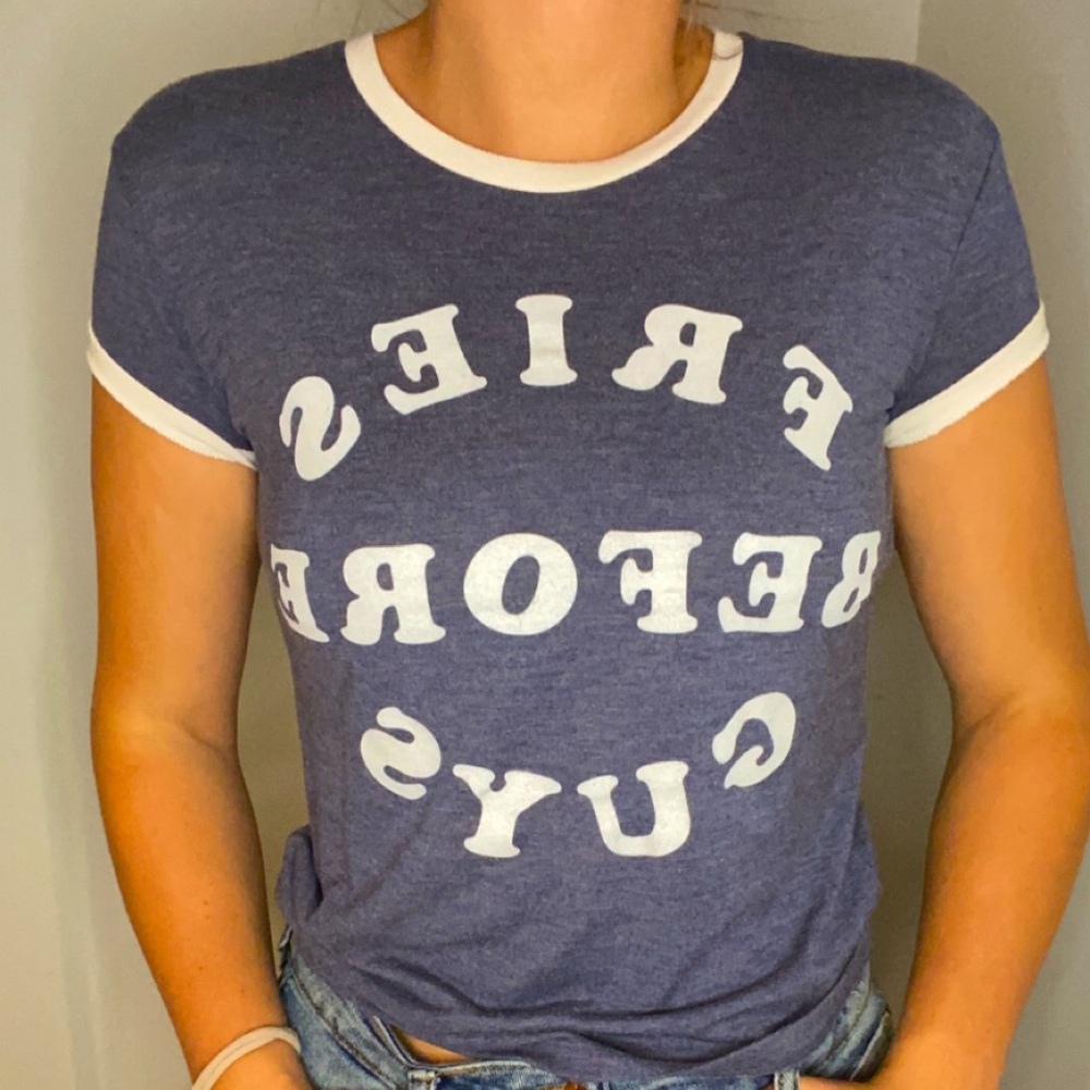 Fries Before Guys T-shirt